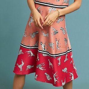 Anthropologie Dalmatian Skirt